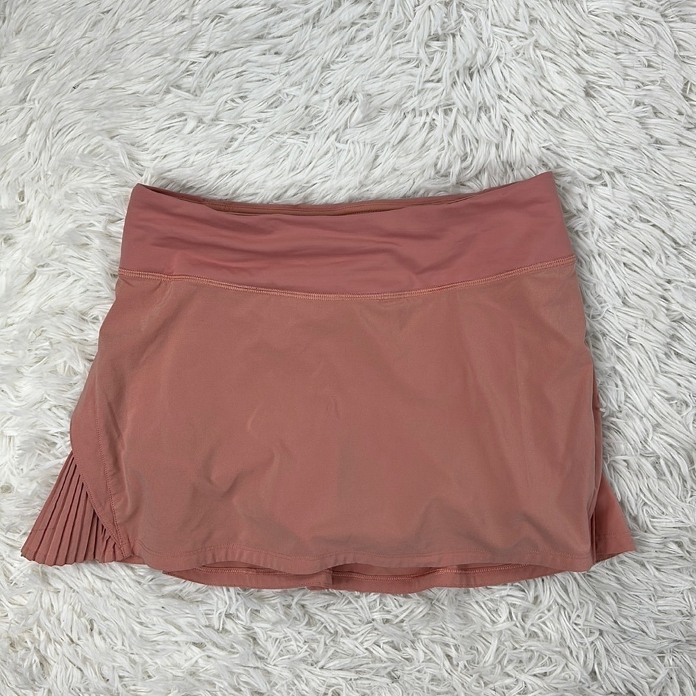 Lululemon Play Off The Pleats Skirt *13" Peach Pink